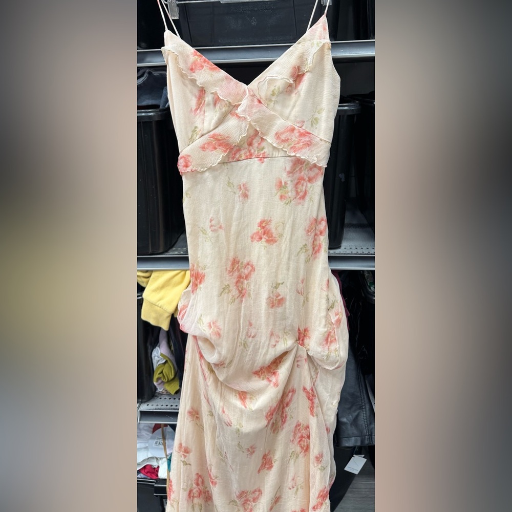 BHLDN Floral Maxi Dress
